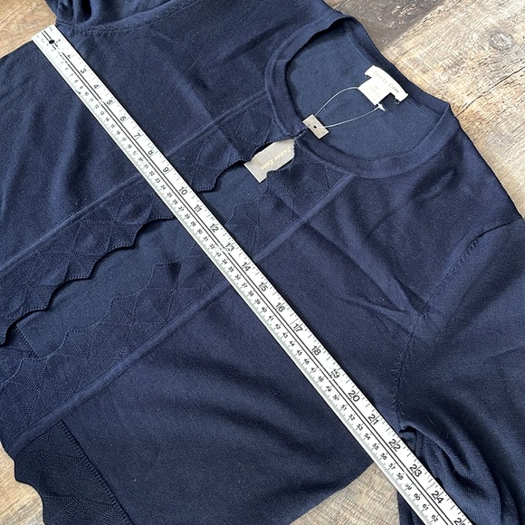 NWT 🦋3/40 LUXXE LANE Rayon Spring Cardigan (XL) - Picture 10 of 13